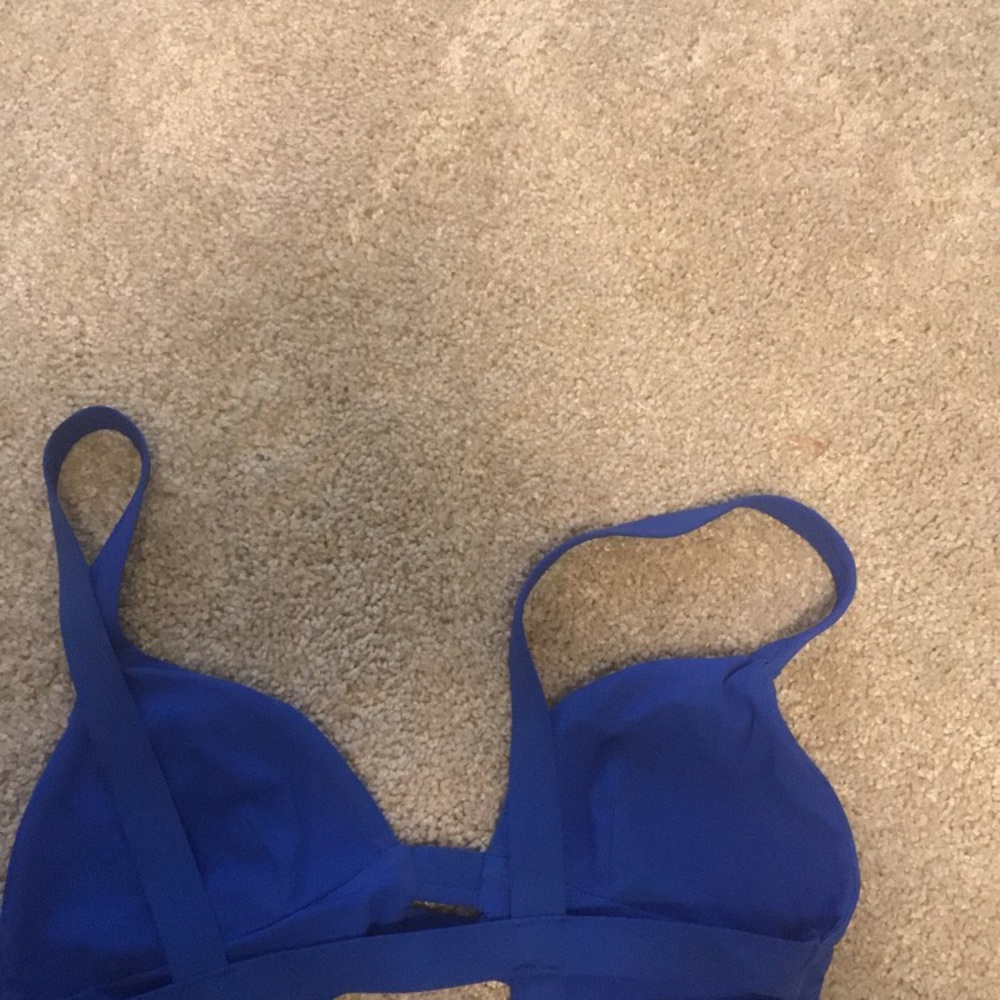Lspace blue swim top - Picture 2 of 2
